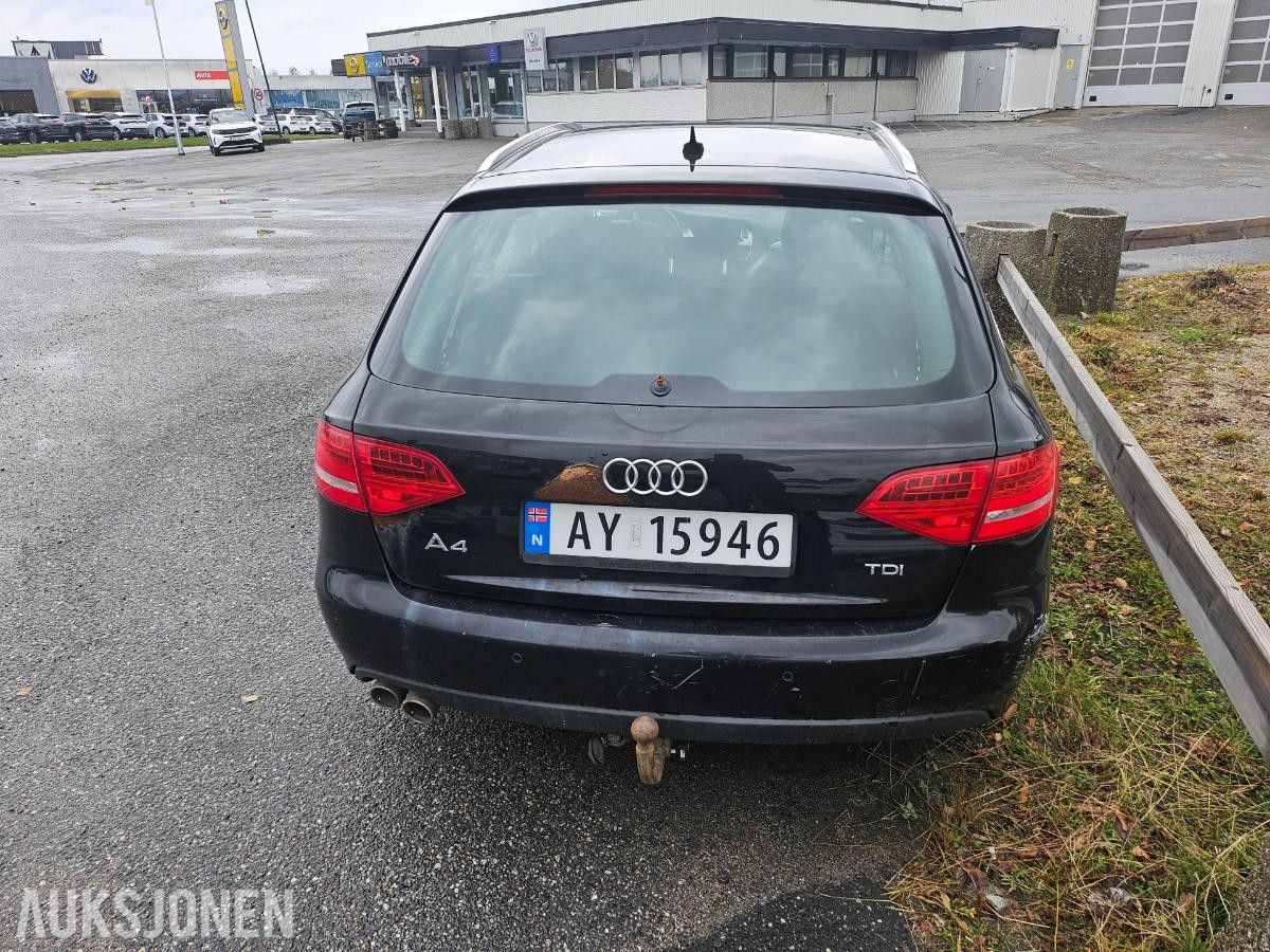 2012 AUDI A4 2.0 DIESEL 120HK MANUELL - REPARASJONSOBJEKT *INGEN MINSTEPRIS*