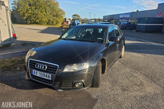 2012 AUDI A4 2.0 DIESEL 120HK MANUELL - REPARASJONSOBJEKT *INGEN MINSTEPRIS*