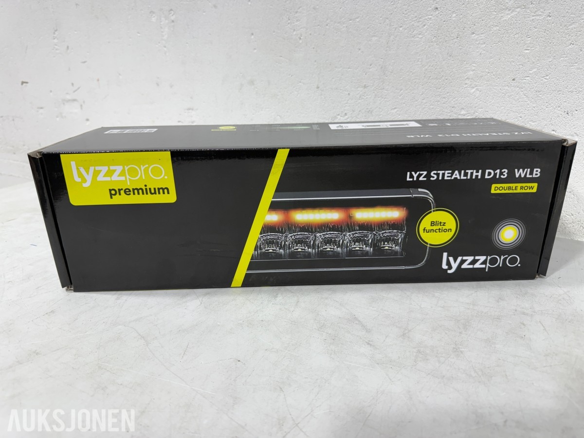 Lyzzpro Premium Stealth WLB LED-ekstralys