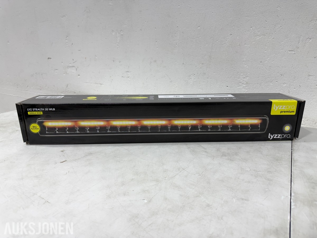 Lyzzpro Premium Stealth WLB LED-ekstralys