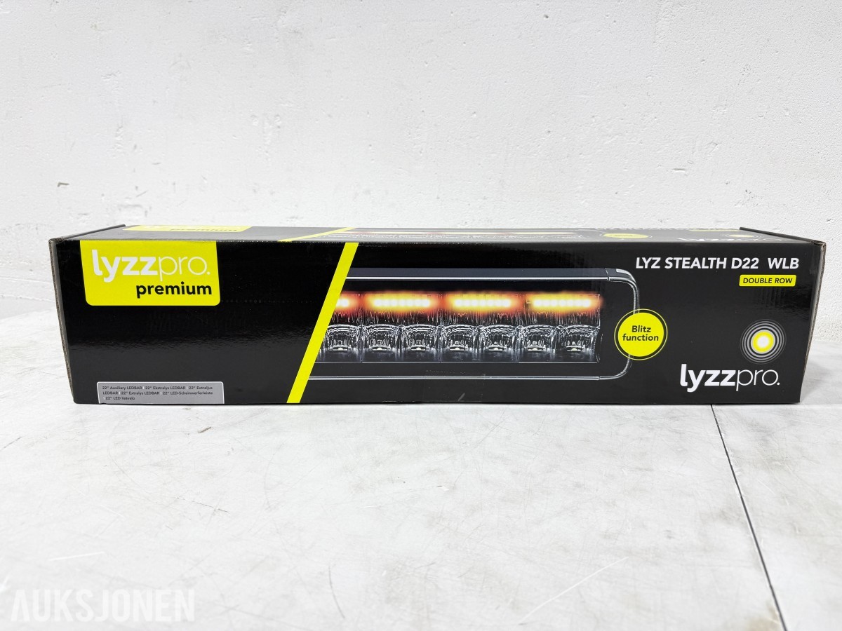 Lyzzpro Premium Stealth WLB LED-ekstralys