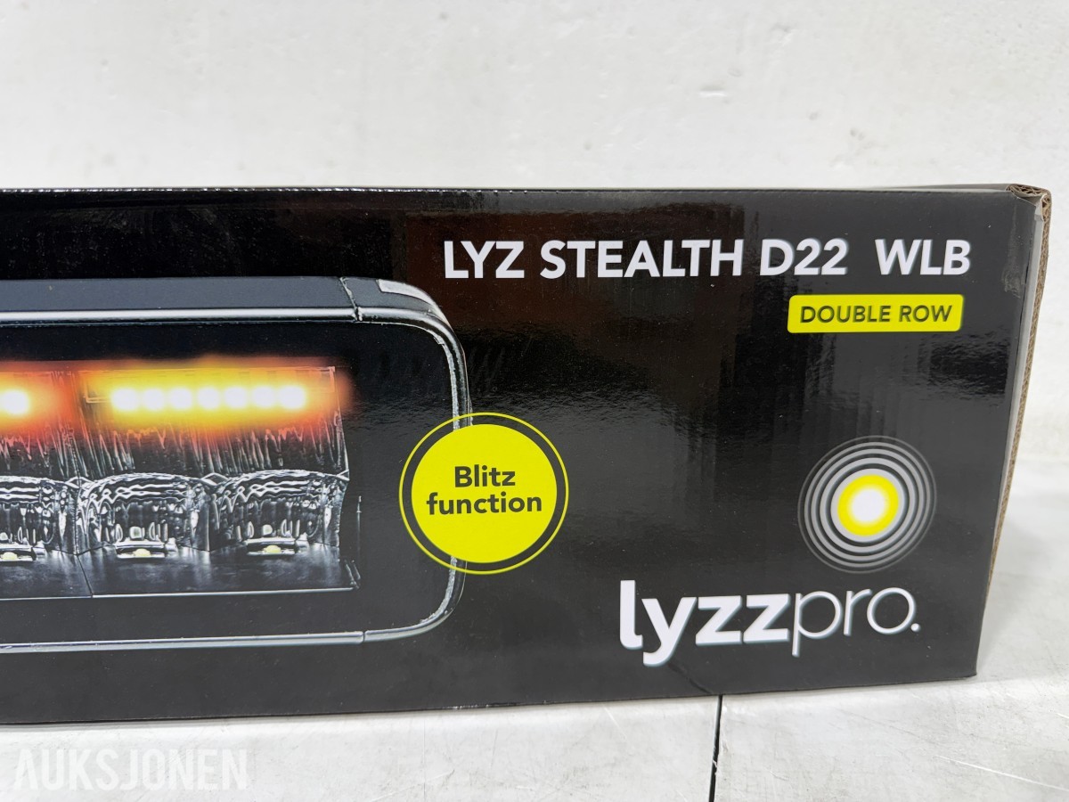 Lyzzpro Premium Stealth WLB LED-ekstralys