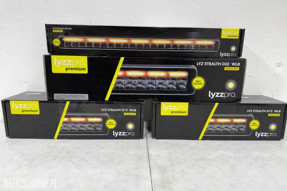 Lyzzpro Premium Stealth WLB LED-ekstralys