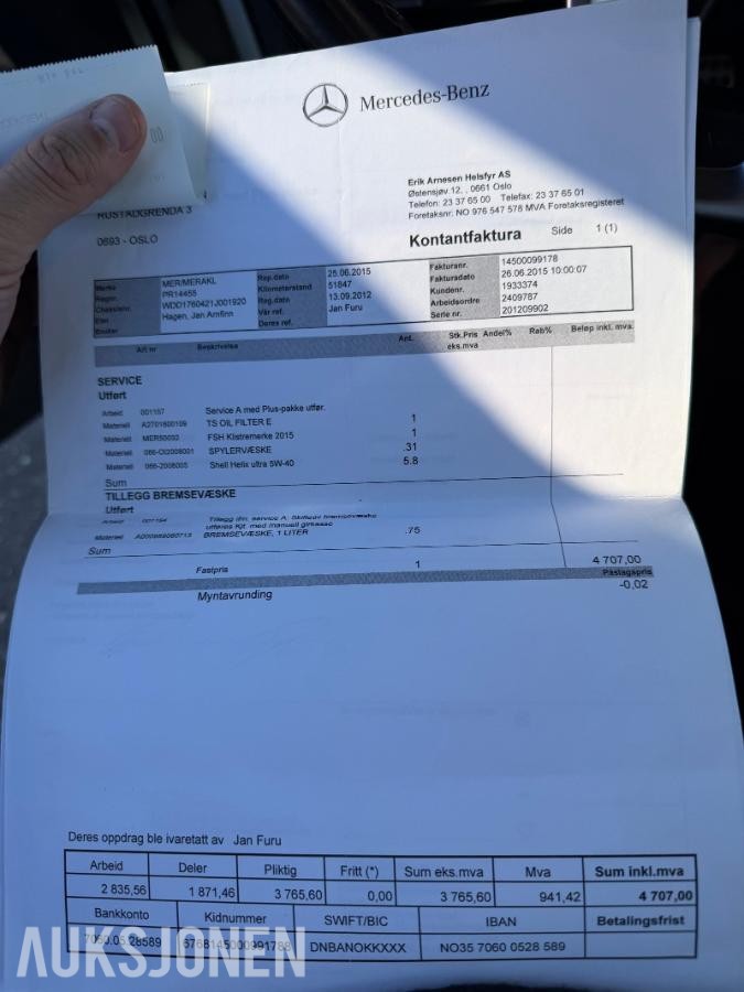 2012 MERCEDES-BENZ A180 AMG LINE HENGERFESTE