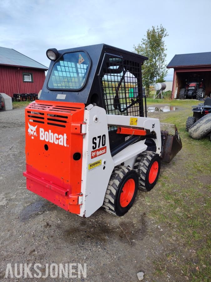 2017 Bobcat S70, 1300 timer, Finansiering mulig