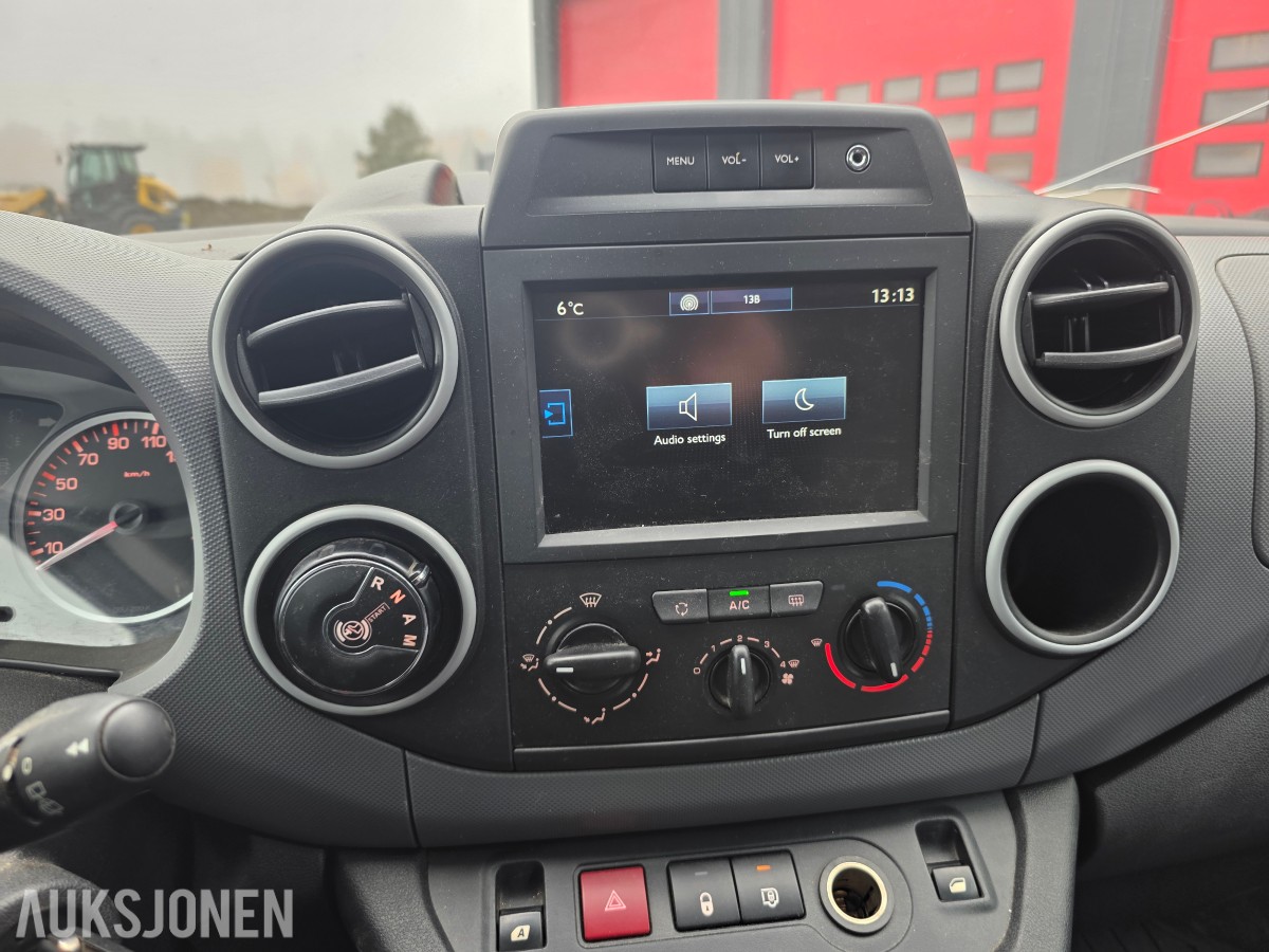 2016 Peugeot Partner 1.6-99 D reparasjons objekt/dele bil 0 i minstepris