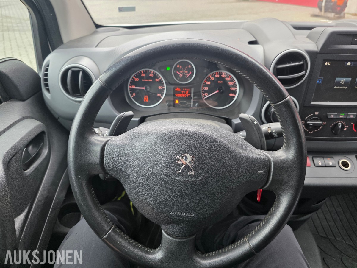 2016 Peugeot Partner 1.6-99 D reparasjons objekt/dele bil 0 i minstepris