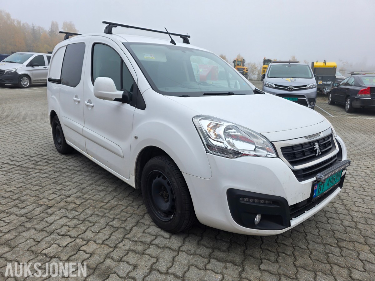 2016 Peugeot Partner 1.6-99 D reparasjons objekt/dele bil 0 i minstepris