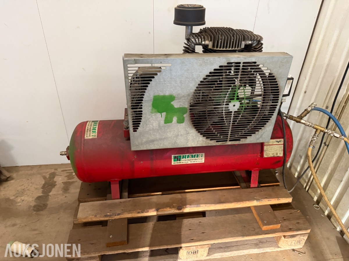 RENO stempelkompressor – 90 liter – 16 bar