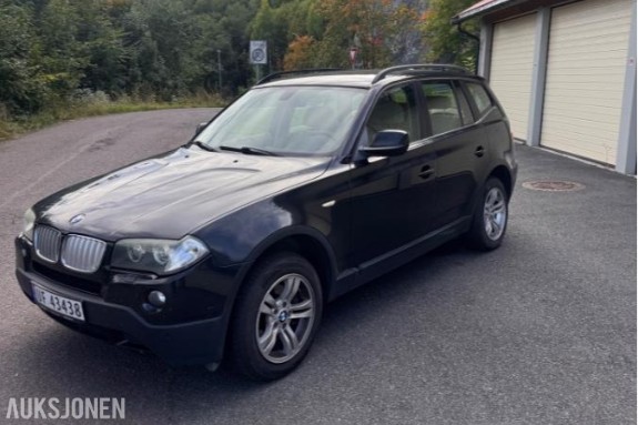 2009 BMW X3 XDRIVE18D 2.0 DIESEL 143HK MANUELL EU OK TIL 04.2027