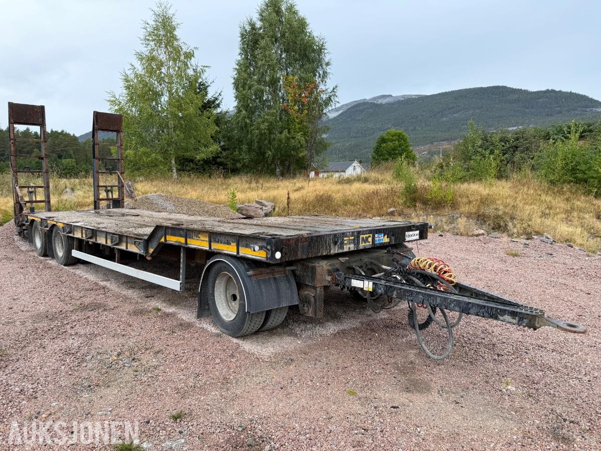2014 NC Maskinhenger JA-30L - 3-akslet maskinhenger med kjøreramper