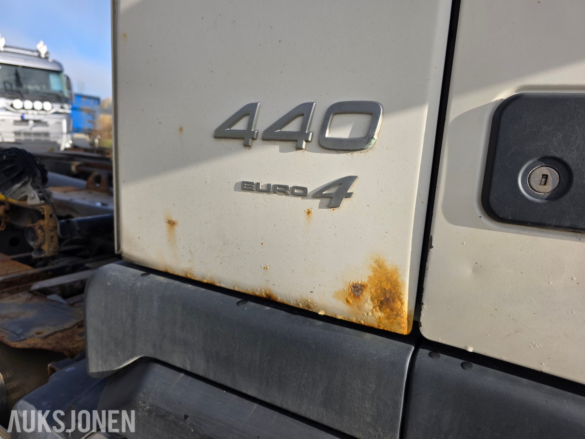 2009 Volvo FM440 krokbil 0 i minstepris Selges som reparasjonsobjekt/delebil