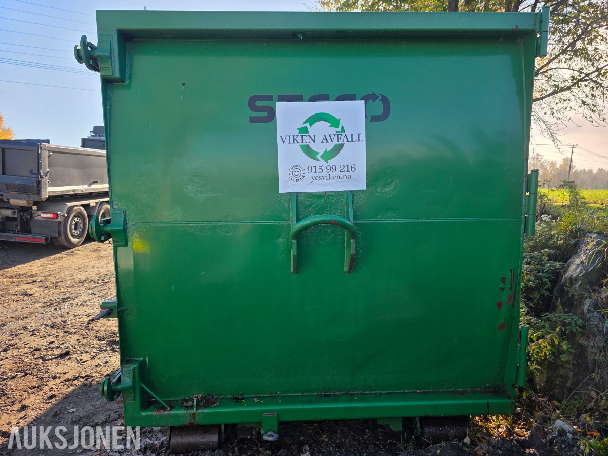 2012 Ludden + Mennekes LM20G1 krokløft-komprimator/presscontainer