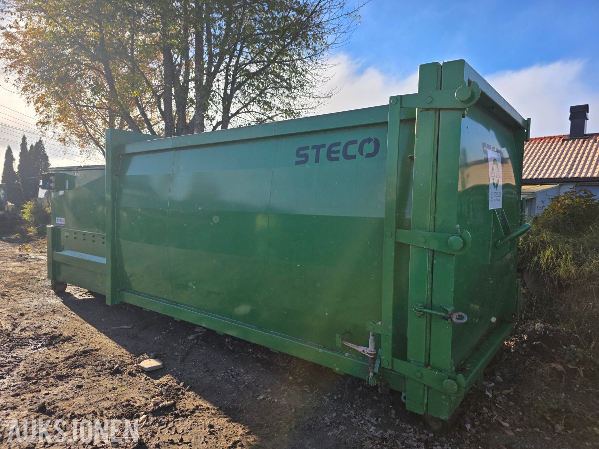 2012 Ludden + Mennekes LM20G1 krokløft-komprimator/presscontainer