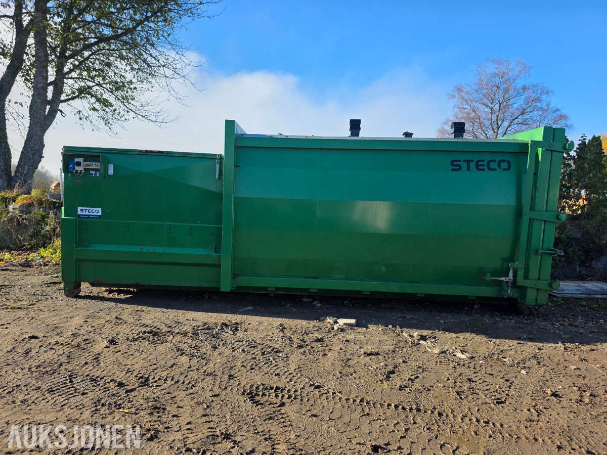 2012 Ludden + Mennekes LM20G1 krokløft-komprimator/presscontainer