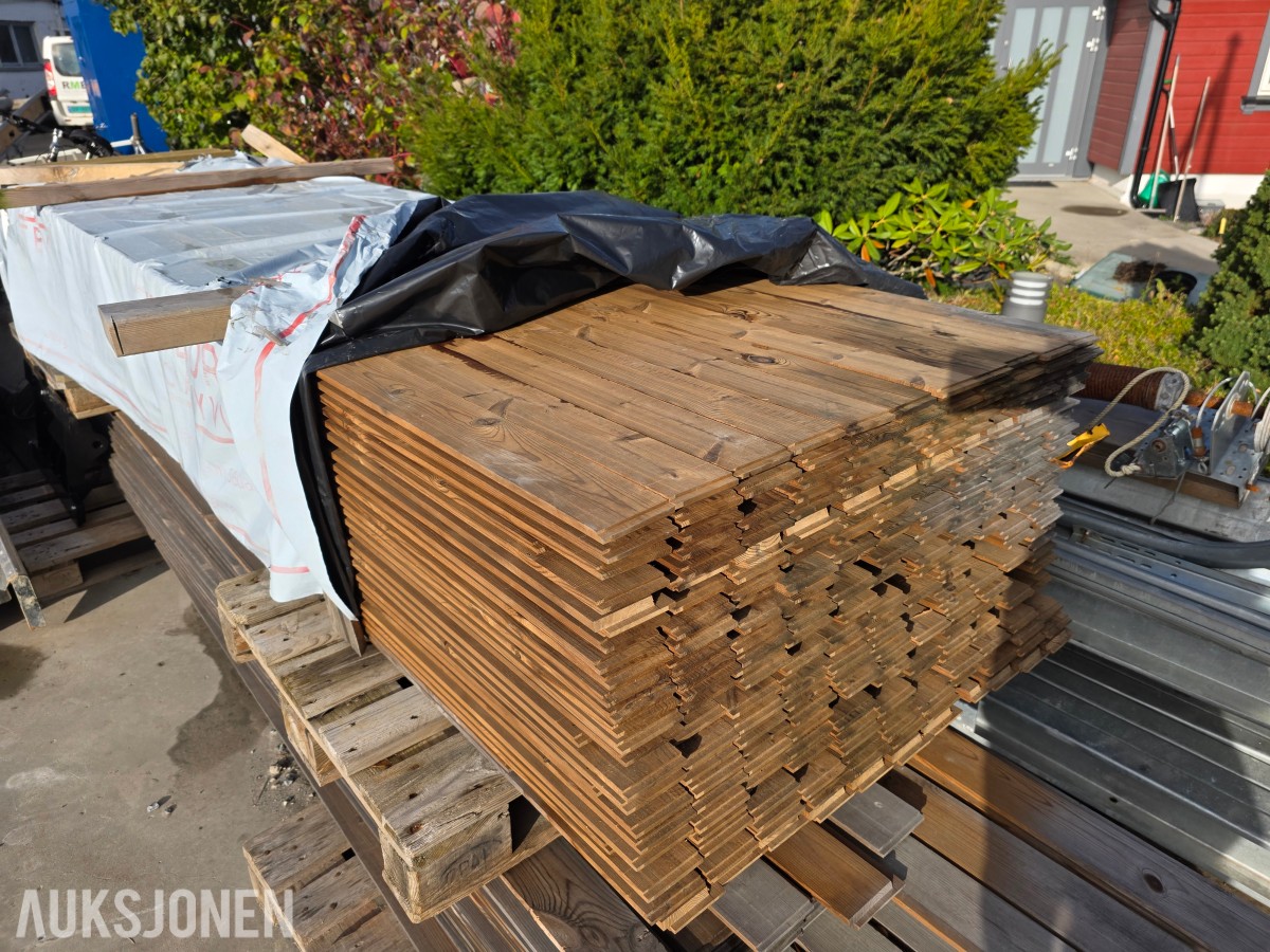 Termowood kledning 19x92 og 19x121