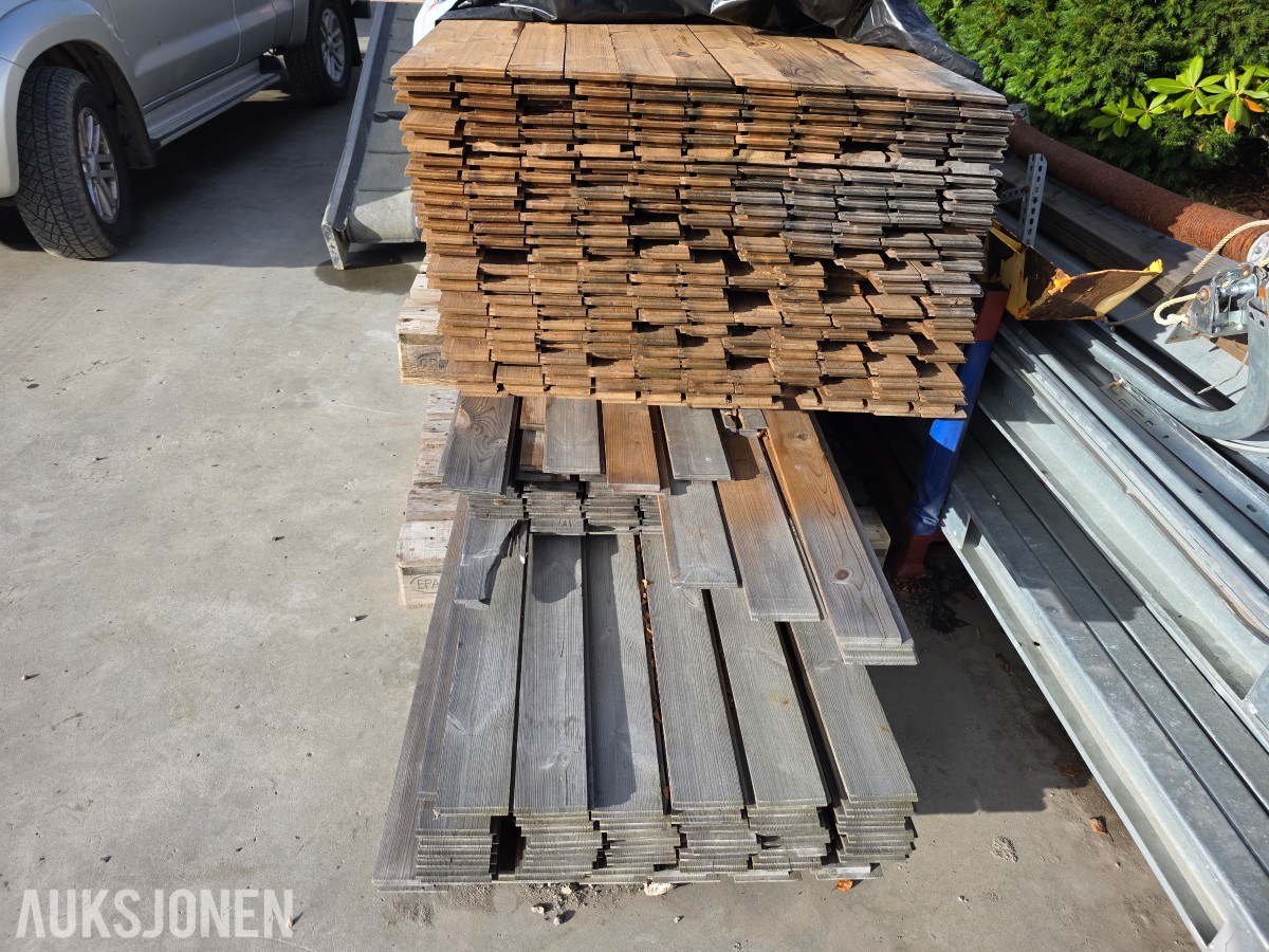 Termowood kledning 19x92 og 19x121
