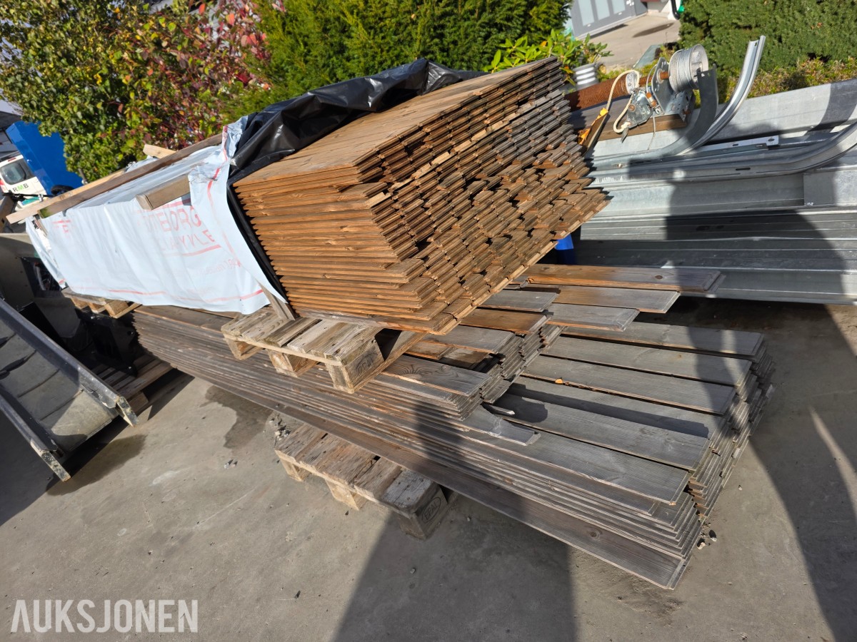 Termowood kledning 19x92 og 19x121