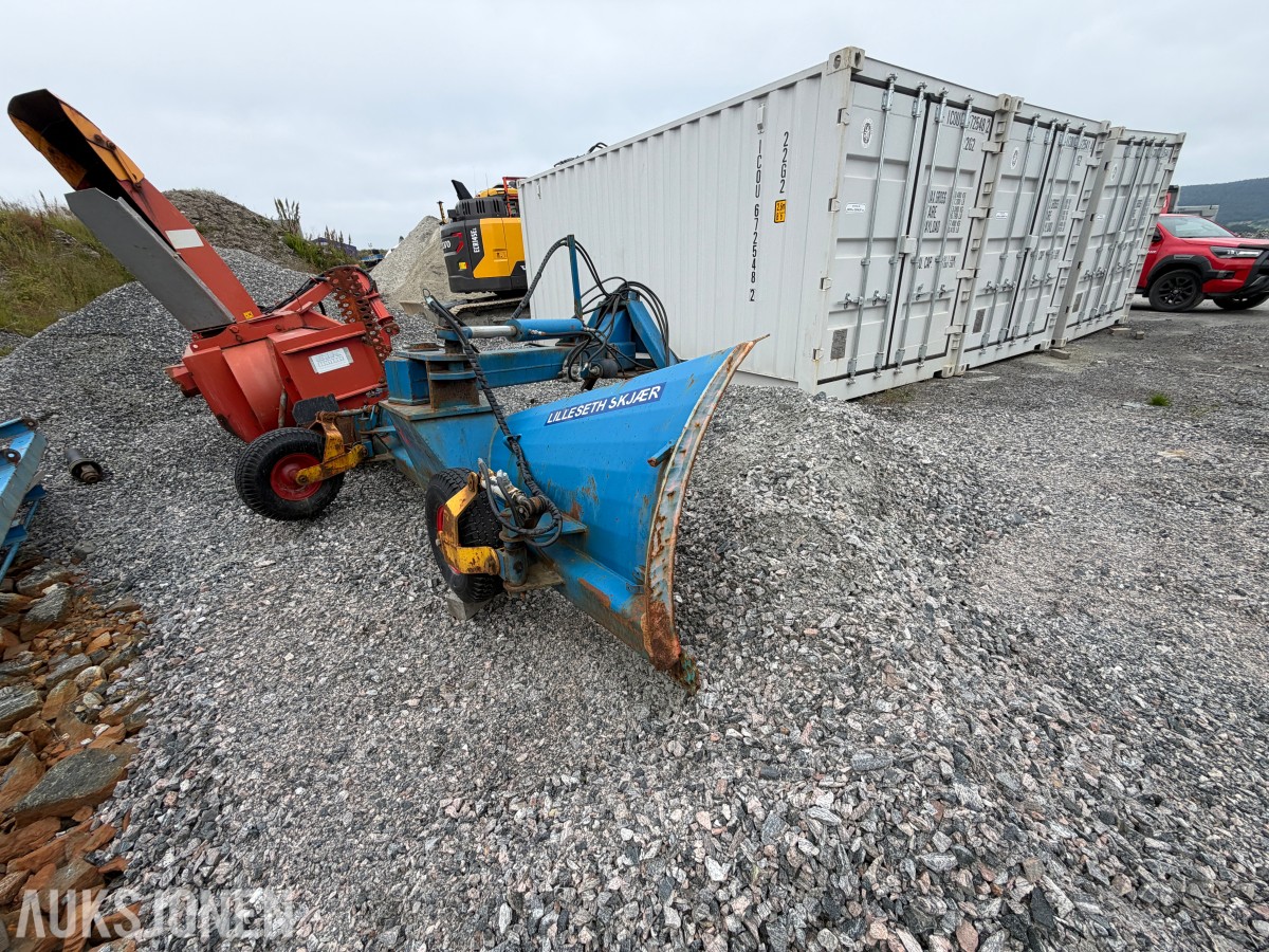Lilleseth  snøskjær/brøyteskjær/bakskjær til traktor