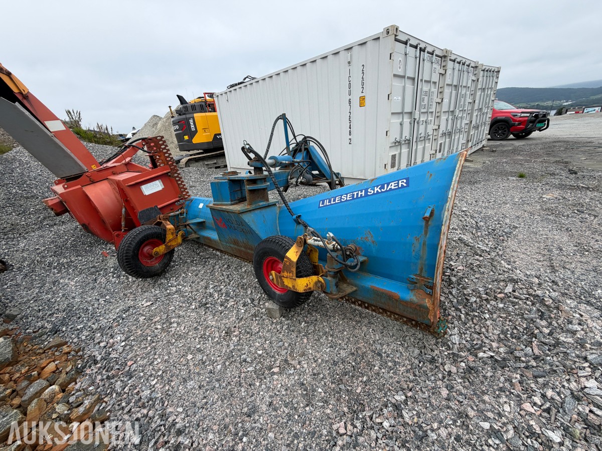 Lilleseth  snøskjær/brøyteskjær/bakskjær til traktor
