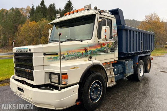1995 Scania T143 snutebil - Tippbil - 6x2 - 420 hk - Veteran