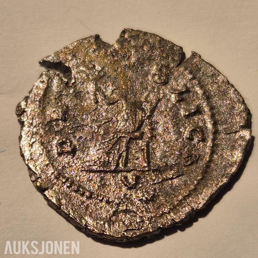 Romersk sølvmynt Ca 1700 år gammel