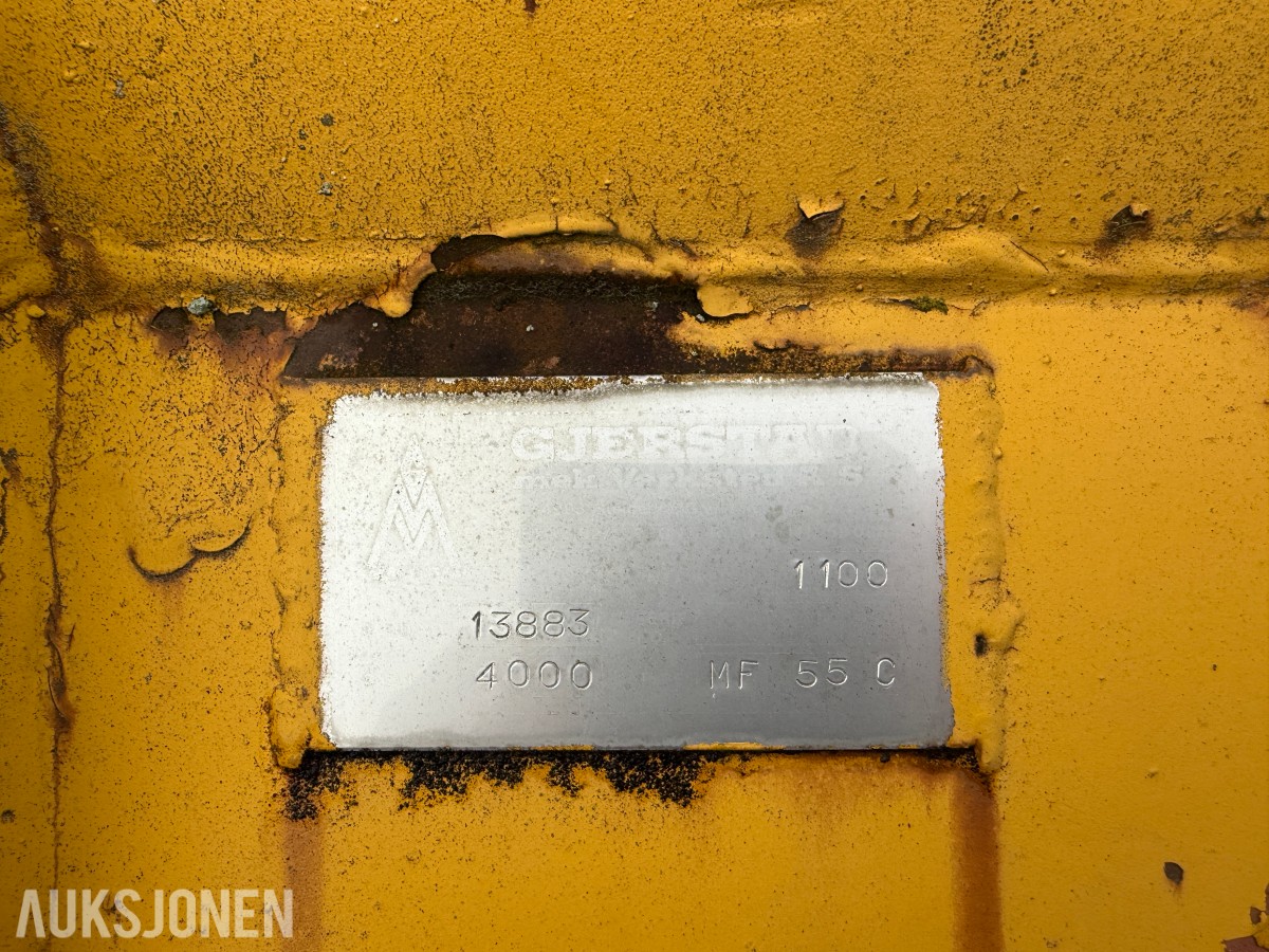 1986 Komatsu WA 200 Hjullaster m/Pallegaffel og 2 skuffer