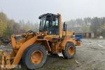 1986 Komatsu WA 200 Hjullaster m/Pallegaffel og 2 skuffer