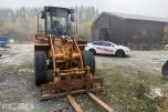 1986 Komatsu WA 200 Hjullaster m/Pallegaffel og 2 skuffer
