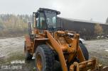 1986 Komatsu WA 200 Hjullaster m/Pallegaffel og 2 skuffer