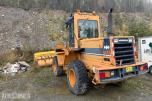 1986 Komatsu WA 200 Hjullaster m/Pallegaffel og 2 skuffer