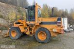 1986 Komatsu WA 200 Hjullaster m/Pallegaffel og 2 skuffer
