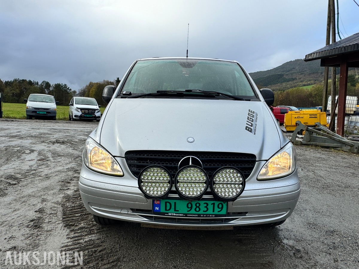 2008 Mercedes-Benz VITO 2.1 D 150HK 4MATIC AUT HENGERFESTE CRUISE SKYVEDØRER