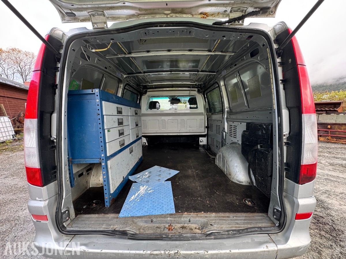 2008 Mercedes-Benz VITO 2.1 D 150HK 4MATIC AUT HENGERFESTE CRUISE SKYVEDØRER