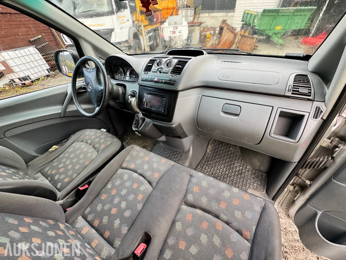 2008 Mercedes-Benz VITO 2.1 D 150HK 4MATIC AUT HENGERFESTE CRUISE SKYVEDØRER