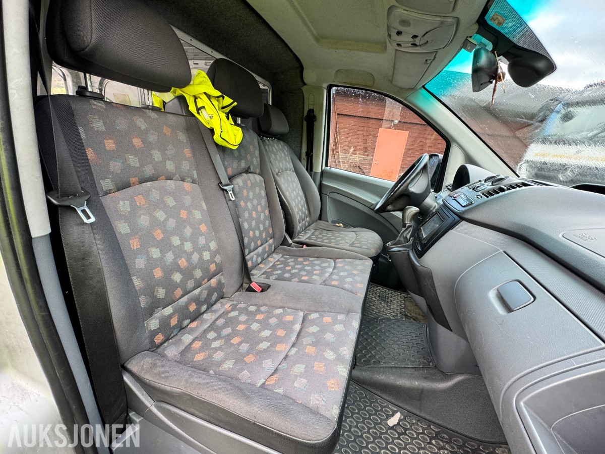 2008 Mercedes-Benz VITO 2.1 D 150HK 4MATIC AUT HENGERFESTE CRUISE SKYVEDØRER