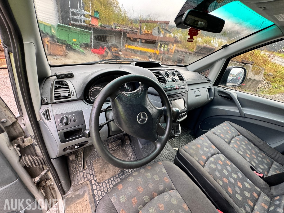 2008 Mercedes-Benz VITO 2.1 D 150HK 4MATIC AUT HENGERFESTE CRUISE SKYVEDØRER