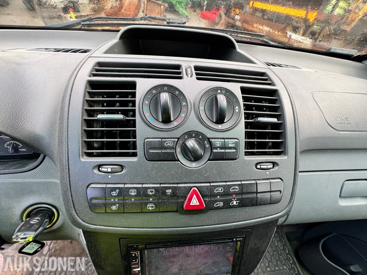 2008 Mercedes-Benz VITO 2.1 D 150HK 4MATIC AUT HENGERFESTE CRUISE SKYVEDØRER