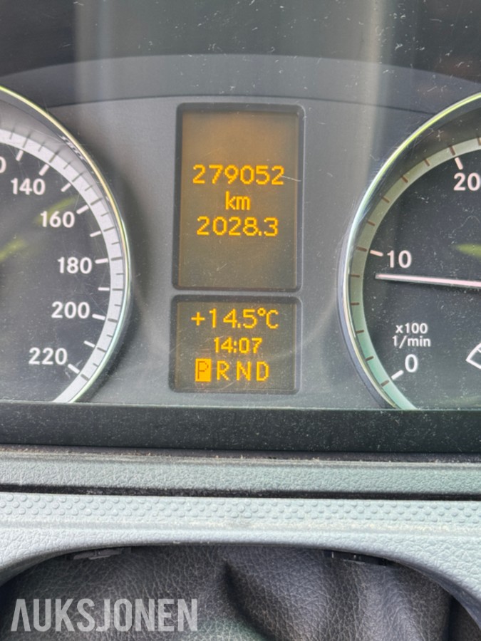 2008 Mercedes-Benz VITO 2.1 D 150HK 4MATIC AUT HENGERFESTE CRUISE SKYVEDØRER