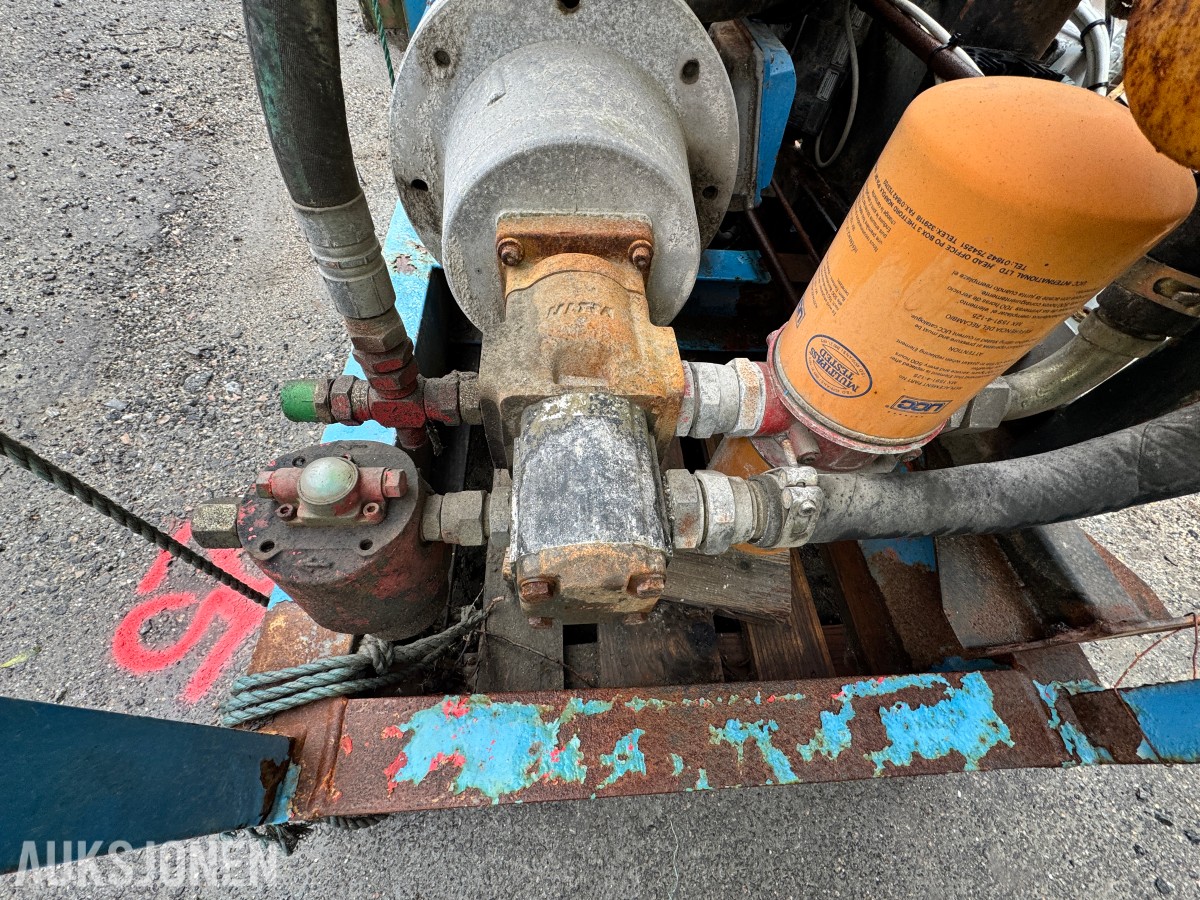 Hydraulikk aggregat 22 kW - 220 V