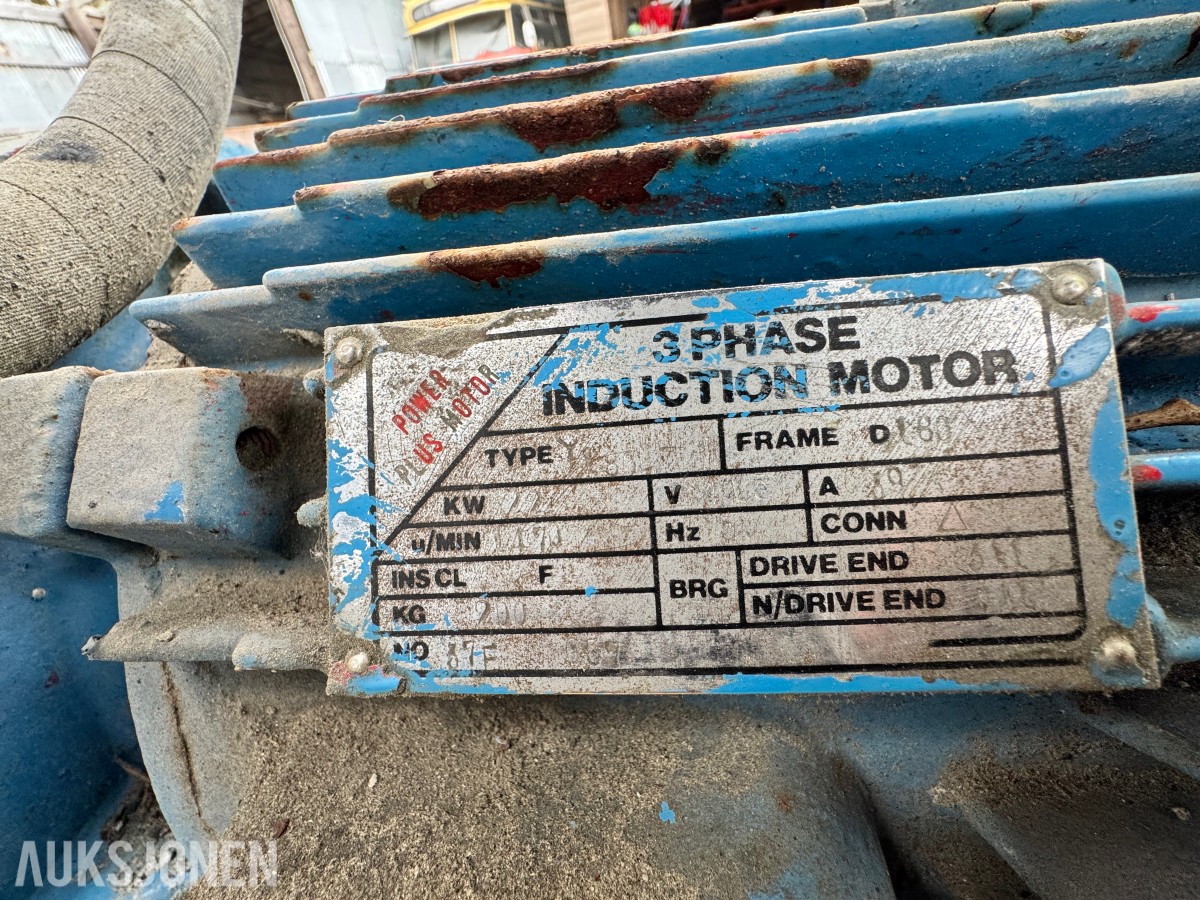 Hydraulikk aggregat 22 kW - 220 V