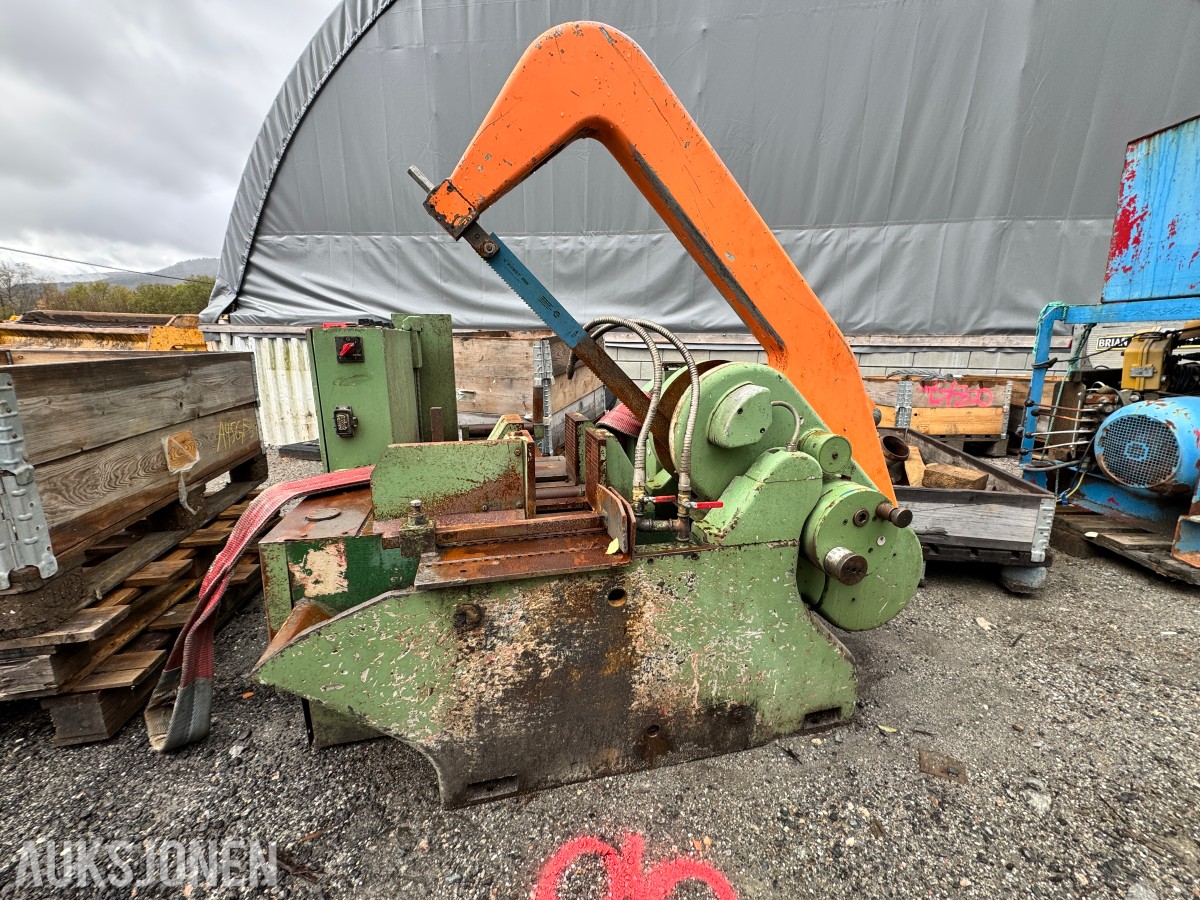 Huber & Moser KG automatisk metallsag – 380 V – automatisk mating – kjøling