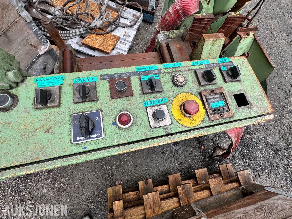 Huber & Moser KG automatisk metallsag – 380 V – automatisk mating – kjøling