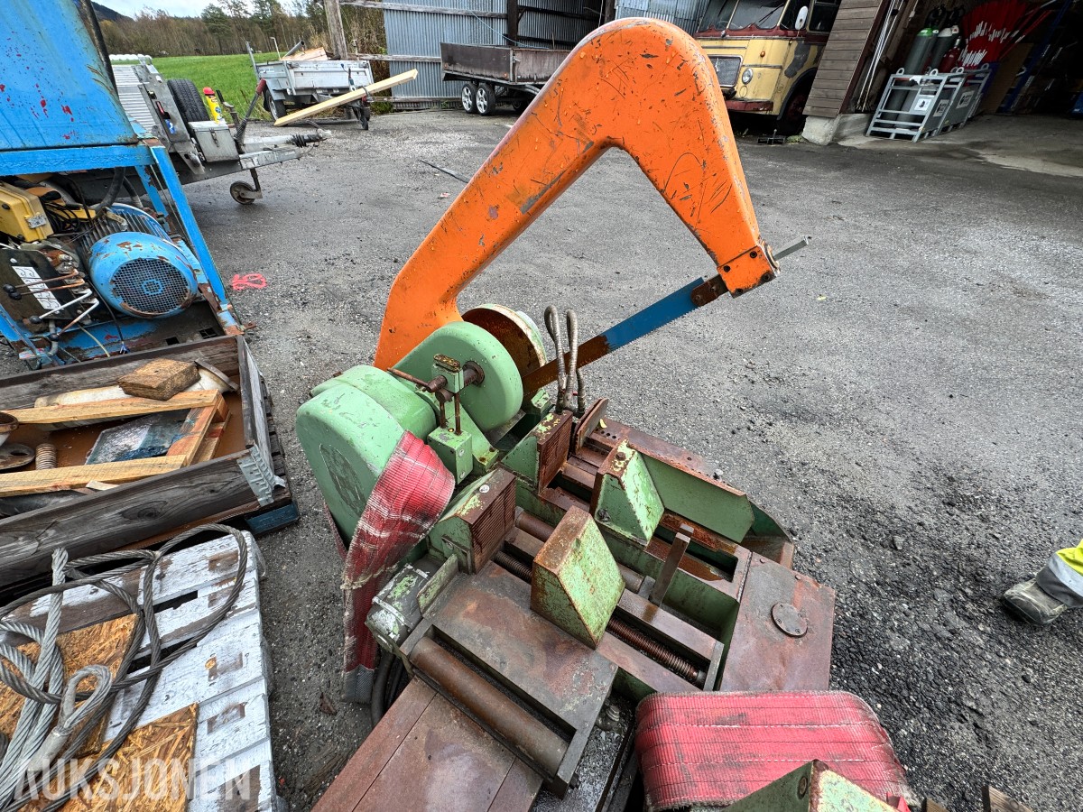 Huber & Moser KG automatisk metallsag – 380 V – automatisk mating – kjøling