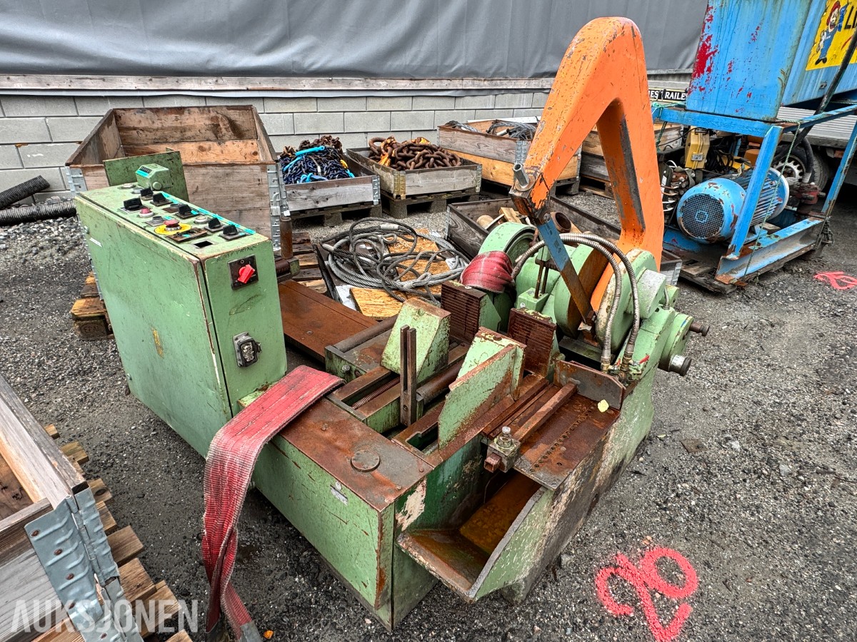 Huber & Moser KG automatisk metallsag – 380 V – automatisk mating – kjøling