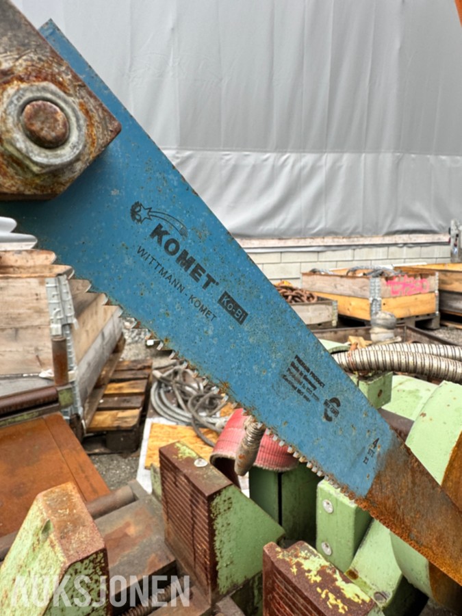 Huber & Moser KG automatisk metallsag – 380 V – automatisk mating – kjøling