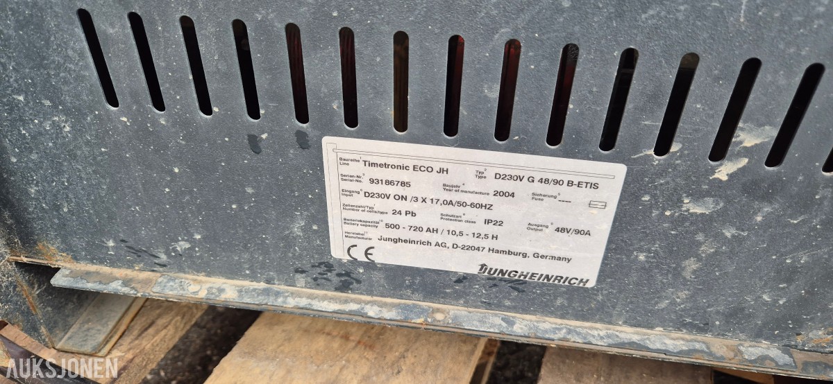 2005 Jungheinrich Flex plus 4 EPZS 620 truck