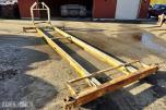 Krokramme med containerfeste. 6,6 meter.