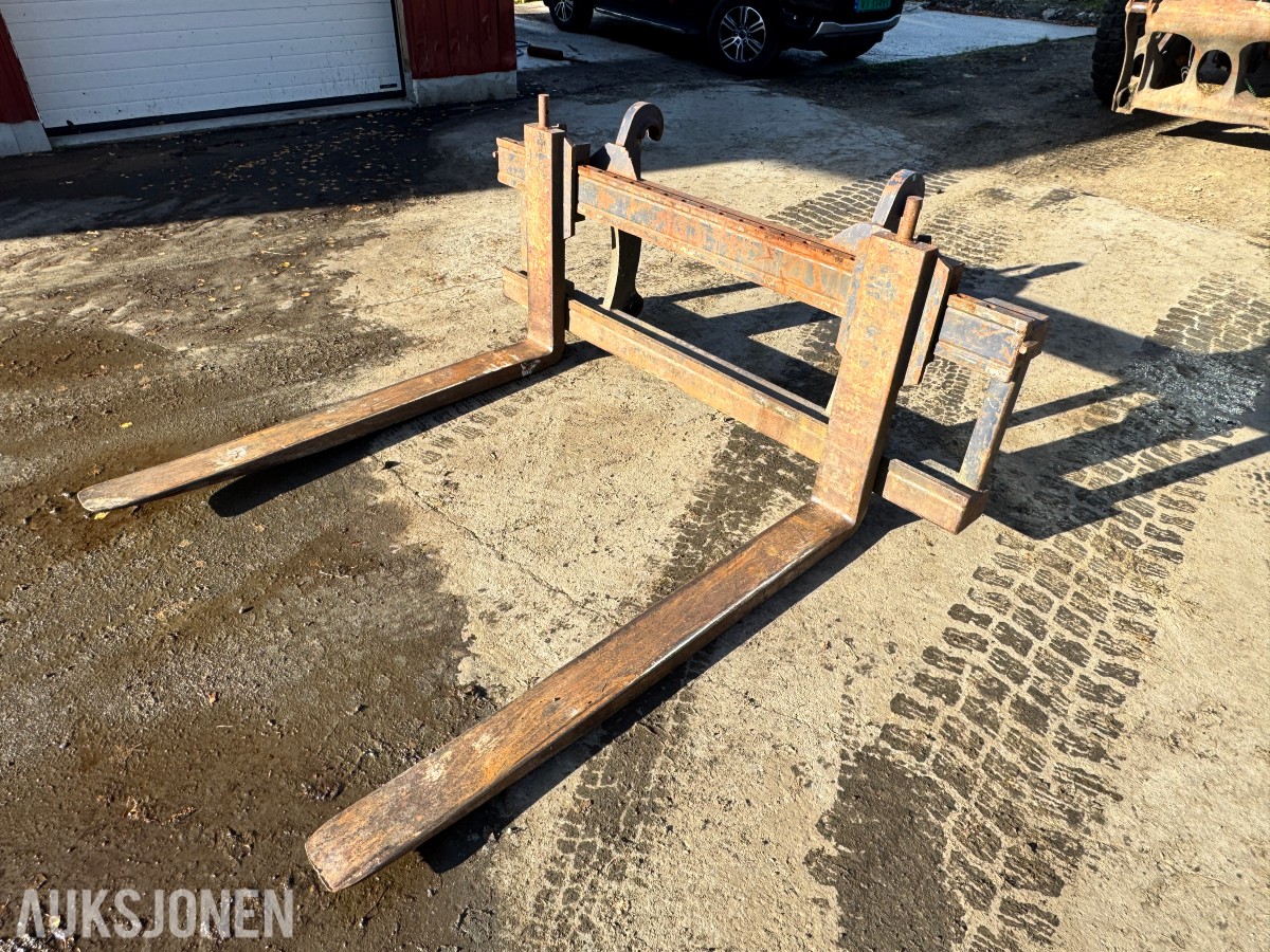 Drivex justerbare pallegaffel for hjullaster, BM feste