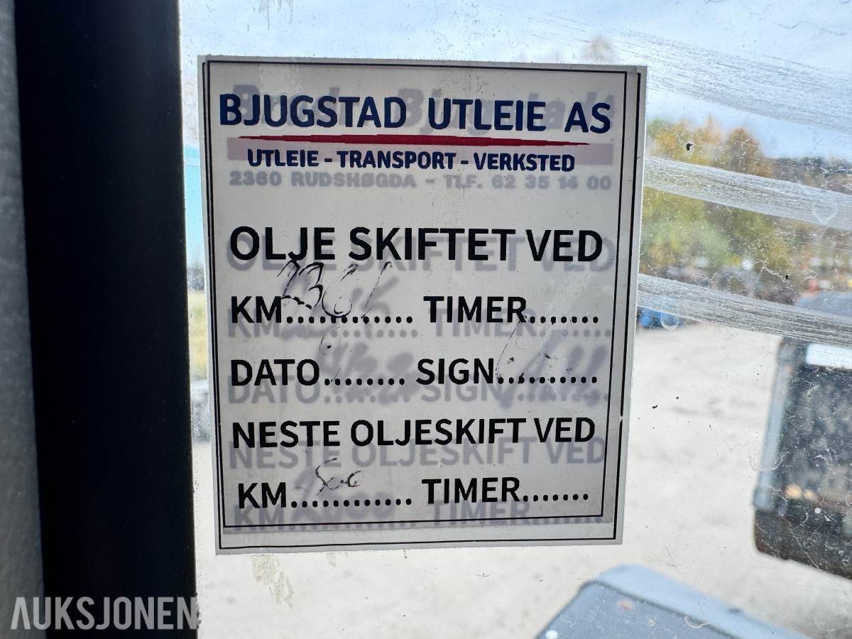 2011 Lundberg 345 LSE med skuffe kun 3155 timer
